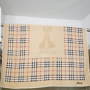 Burberry silk scarf